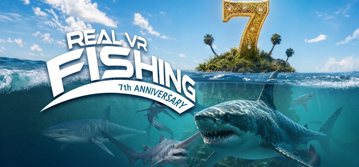 Real VR Fishing Celebrates 7th Anniversary With Prehistoric Sharks Event